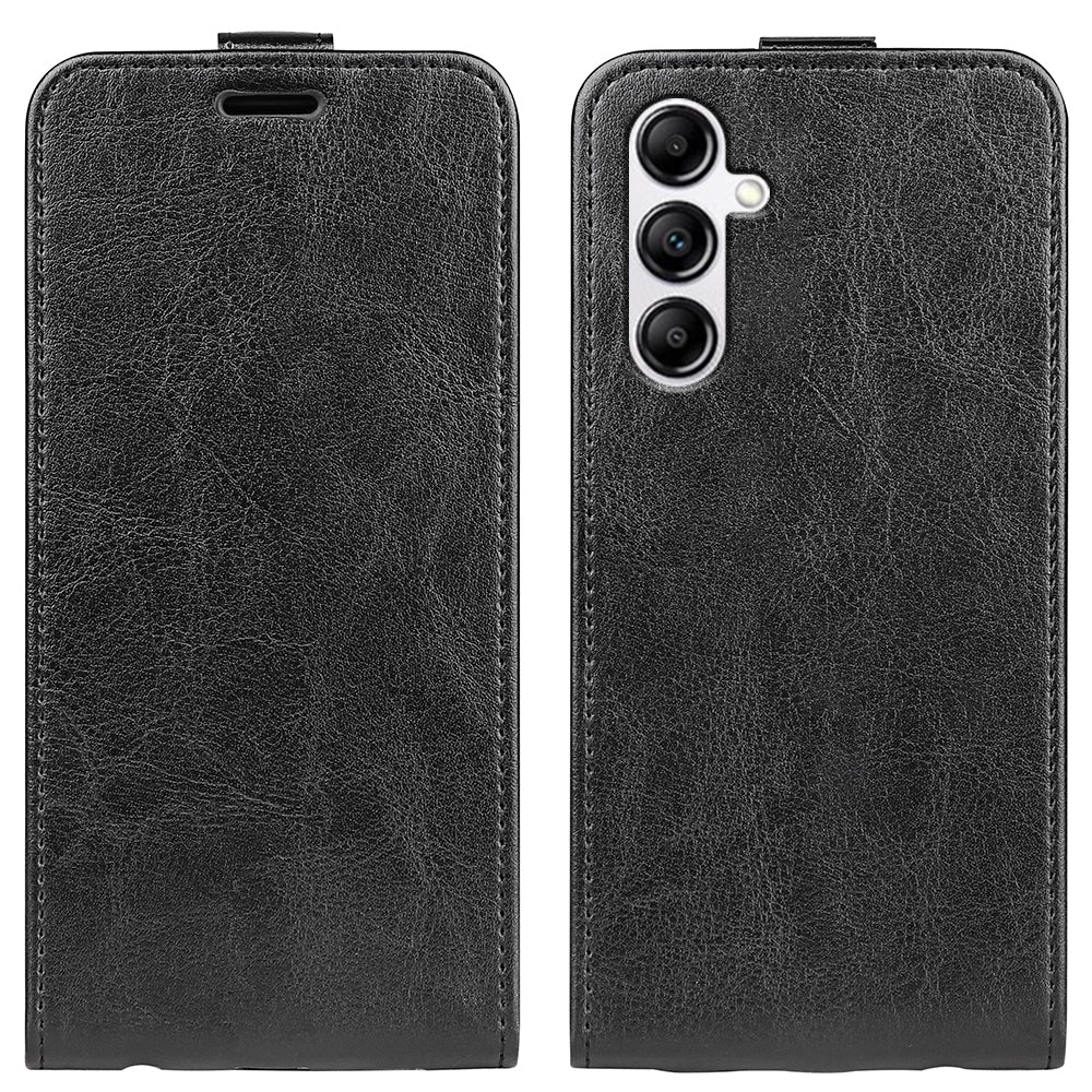 Vertical Flip Cover for Samsung Galaxy A34 5G Crazy Horse Texture Leather Case with Card Slot Vertical Flip Cover for Samsung Galaxy A34 5G Crazy Horse Texture Leather Case with Card Slot